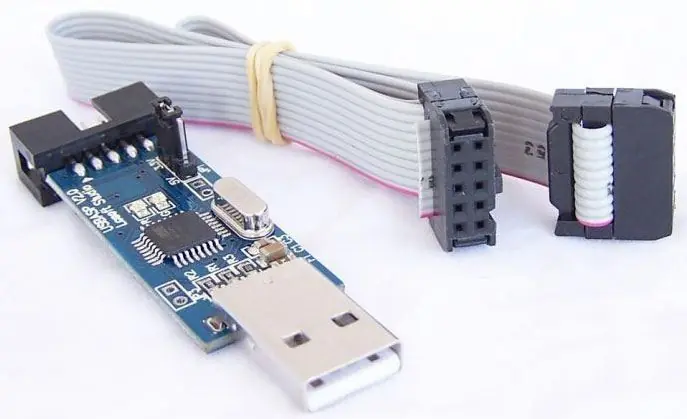 Programátor USBASP-ISP h_m545c pro mikrokontrolery Atmel AVR Akce