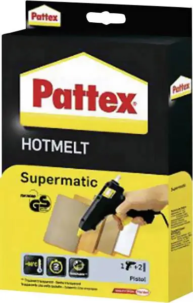 Ihned K Objednání Pattex tavná lepicí pistole, Ø 11 mm, 45 W, 1 sada, PXP06