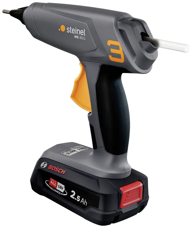 Oblíbený Steinel MobileGlue 3011 tavná lepicí pistole, akumulátor, vč. nabíječky, Ø 11 mm, 18 V, 1 ks, 069018