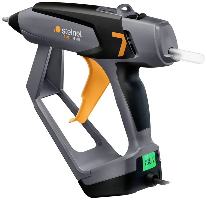 Akce Steinel GLUEMATIC 7011 KF tavná lepicí pistole, kufřík, Ø 11 mm, 400 W, 220 V, 1 ks, 110093198