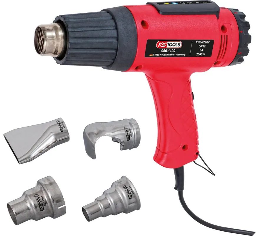 KS Tools horkovzdušná pistole 2000 W, 960.1190 Aktuální