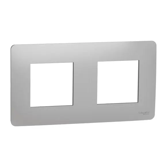 Rámeček Studio dvojnásobný, Aluminium Dokud Zásoby Vydrží