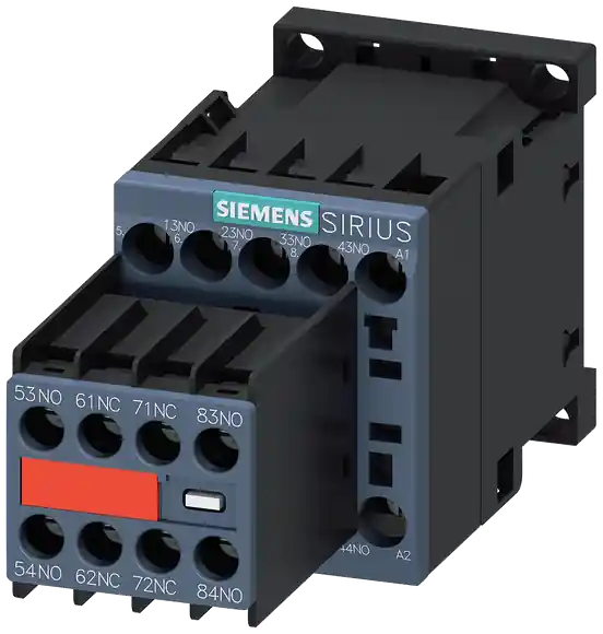 Víkendová Akce pomocný stykač, 6 NO + 2 NC, AC 230V, 50/60Hz, S00, šroubová svorka