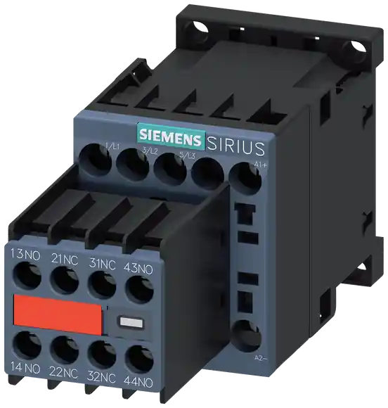 stykač, AC-3e, 12A/5,5 kW/400V, 3pólový, DC 24V, 2 NO + 2 NC, šroubová svorka Akční Cena