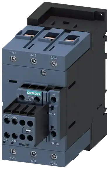 Jen Po Omezenou Doba stykač, AC-3e, 95A/45kW/400V, 3pólový, AC 230V/50Hz, 2 NO + 2 NC, šroubová sv...