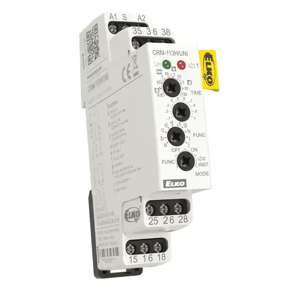 CRM-113H/UNI multif.čas.relé 10x čas.fce, 12-230VAC/DC_1MOD/DIN 3xNO/NC Koupit Online