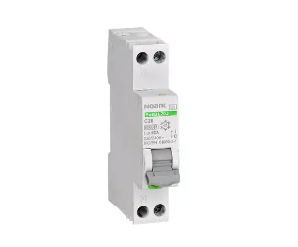 Nejlepší Volba Ex9BL20J 1PN B13 30mA A, 6kA,typ A, 1MOD proud.chránič napěť.NEzávislý(elektromagn.)