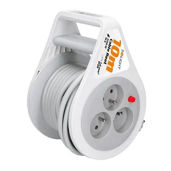buben prodluz.3Z 10m CYSY 3x1,0 IP20 šedý Mini SOLIGHT bez podstavce Kup Teď