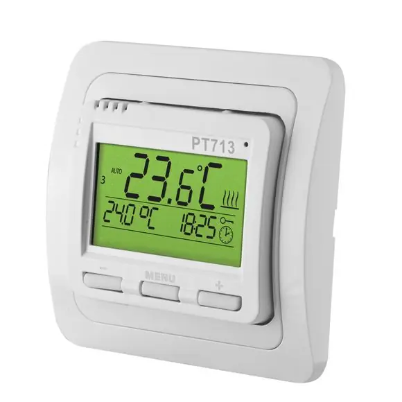 termostat PT713 komb.prostor+podlaha do KU68 bez čidla Levný