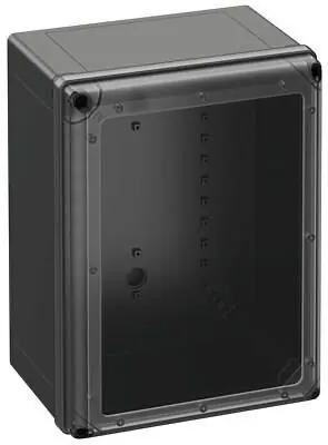 Jen Po Omezenou Doba GEOS-L 3040-22-to/sw BLACK,průhl.víko, IP67/68/69 š300*v400*h220