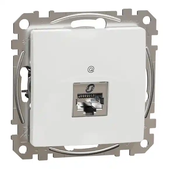 Originální Sedna D/E - Datová zásuvka 1xRJ45 kat. 6 STP, Bílá