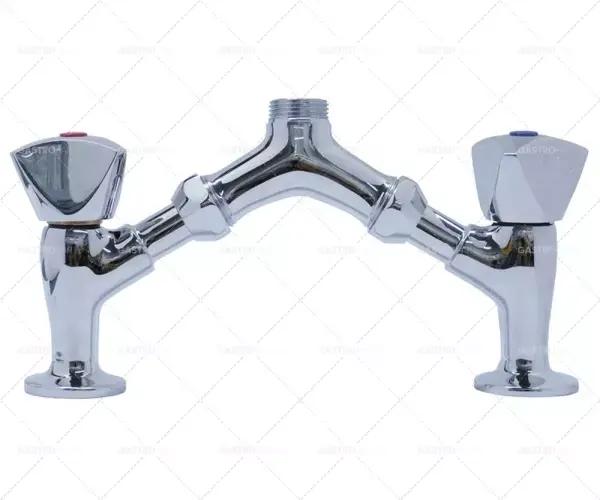 přípojka mostové baterie 1/2" délka přípojky 40mm vzdálenost otvorů 230mm Finální Výprodej