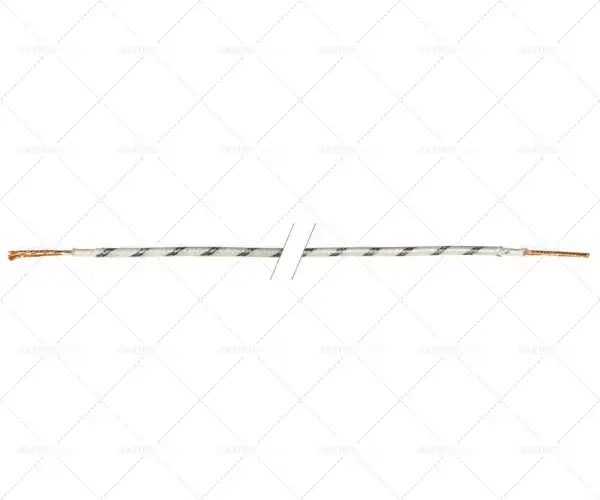 vysokoteplotní poniklovaný měděný drát 2,5 mm² -60 až 280 °C bílý černý 10 m Koupit Online