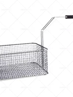 Hit Sezóny Fritteusenkorb L1 260 mm 220 mm B1 H1 100mm ocelové chromované