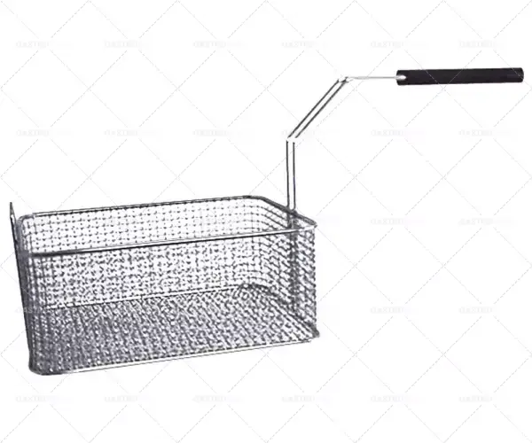 Hit Sezóny Fritteusenkorb L1 260 mm 220 mm B1 H1 100mm ocelové chromované