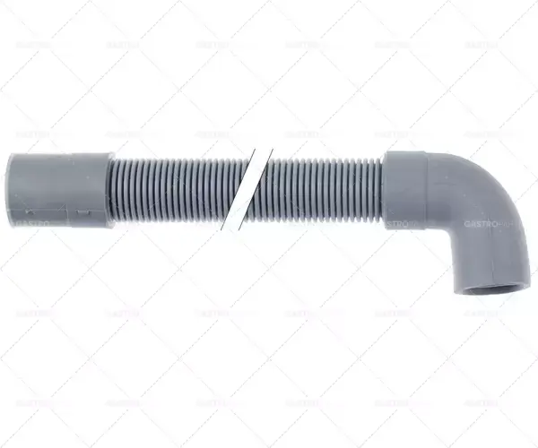 Zlevněný hadice odpadní DN19 L 2000mm rovnou o vnitřní 21mm kousek o 26mm ohnutý o vnitřní 21mm