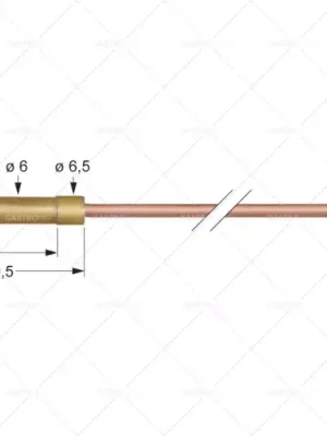 Top Prodej Termoelektrické články M10x1 L 450 mm zásuvka Ø6,0mm