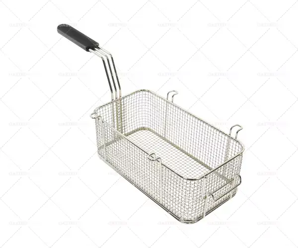 Fritteusenkorb L1 310 mm 160 mm B1 H1 115mm ocelové chromované Super Cena