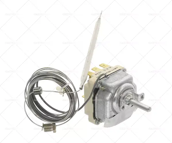 Termostat T.MAX. 185 ° C provozní rozsah 95-185 ° C 3-pólový 16A 3NO senzor o 6 mm sondy L 133mm Nakupujte Hned