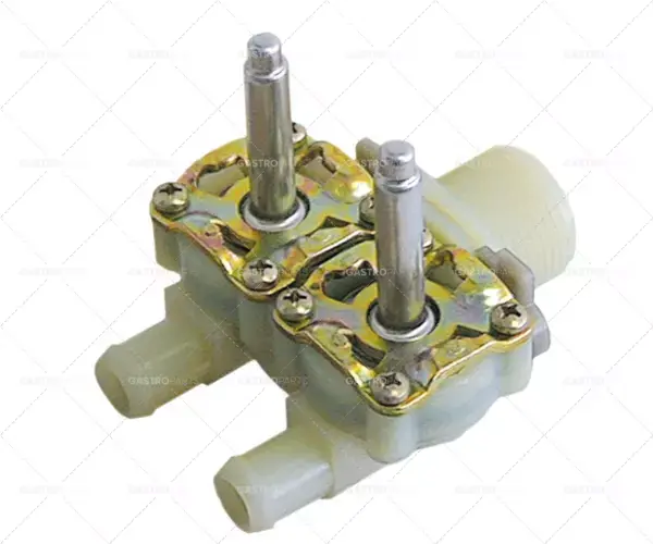 Nízká Cena Elektromagnetický ventil Tělo 2x rovnou 230 Vstup 3/4 "výstup 14,5 mm DN10 T.MAX. 90 ° C