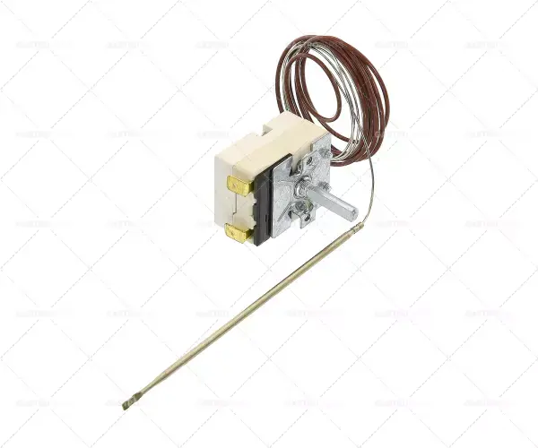 Originální Termostat T.MAX. 358 ° C provozní rozsah 50-358 ° C, 1-pólový 16A 1NO senzor o 3,1 mm sonda L 147 mm