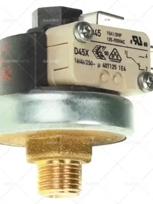 Horká Nabídka Presostat o 38 mm oblast tisku 1-2,5bar Tlaková přípojka vertikálně 16A 250V Coffee Technology