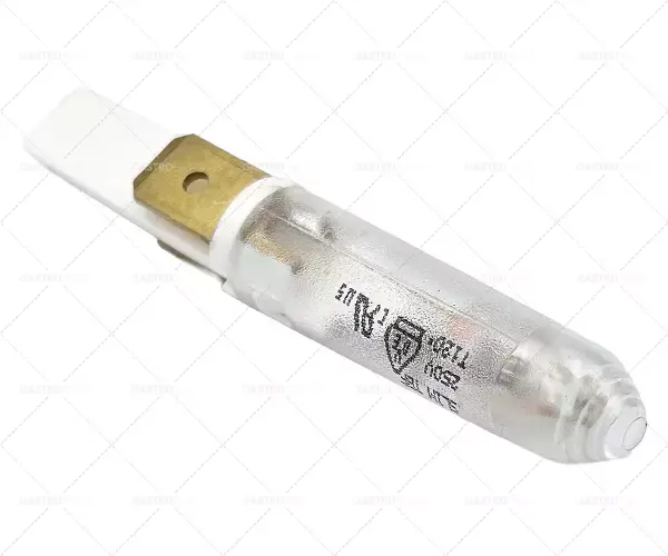 signální prvek 230V souvislost s plochou konektor 6,3 mm o 8 mm čirá Aktuální
