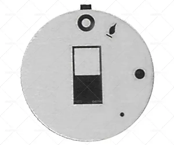 Super Cena knoflíková plynová baterie s číselníkem a zapalovacím plamenem EGA24197 ED ø 45 mm