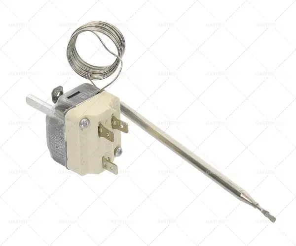 Expresní Doručení Termostat T.MAX. 110 ° C provozní rozsah 30-110 ° C, 1-pólový 16A 1CO senzor o 6 mm sondy L 130mm