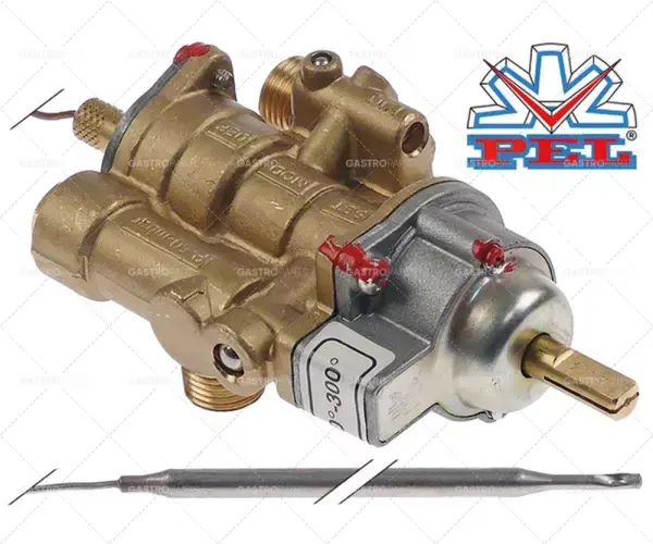 termostat plyn PEL Typ 25ST 100 až 300 ° C přívod plynu M16x1,5 (trubka o 10 mm) KBD o 0,35 mm Dokud Zásoby Vydrží