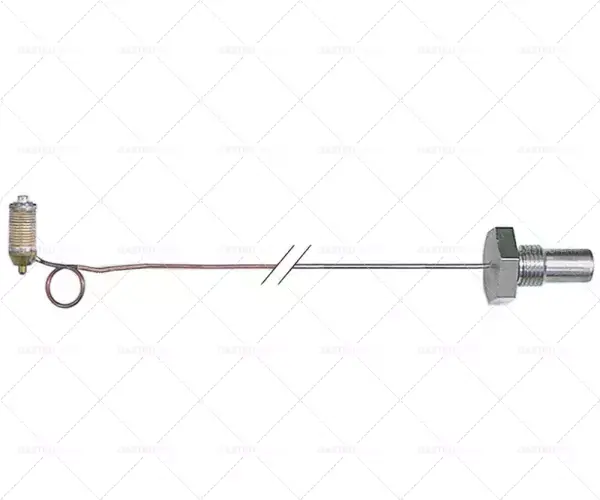 sonda 110-190°C sonda ø 11mm závit sondy 1/4" sonda L 26mm kapilární trubka 1050mm t.max. 190°C Ihned K Objednání