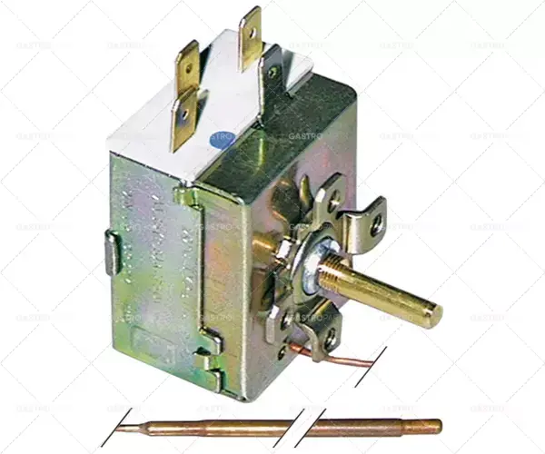 Bezpečná Platba Termostat T.MAX. 310 ° C provozní rozsah 56-310 ° C, 1-pólový 16A 1CO sonda o 3,5 mm Sonda L 195 mm