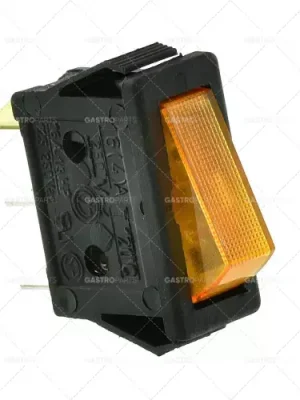 Kolébkový rozměr 30x11mm oranžové 1Z / lampa 250V 16A 0-I Top Prodej