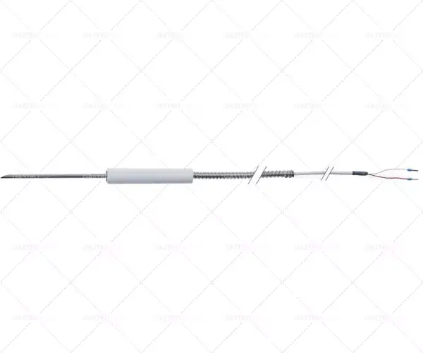 Zlevněný jádrová teplotní sonda pt100 kabel ss vlnitá hadicová sonda -40 až +250 °C