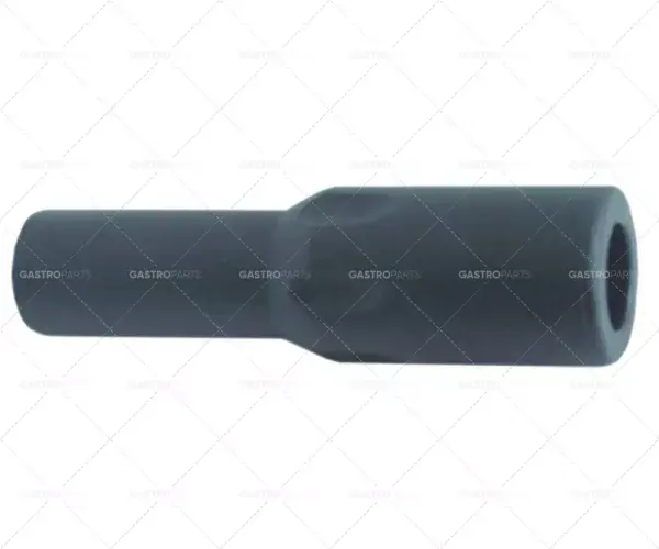 Značkový O rukojeť 35 mm díra velikosti 12x12mm L 120 mm černý plastový