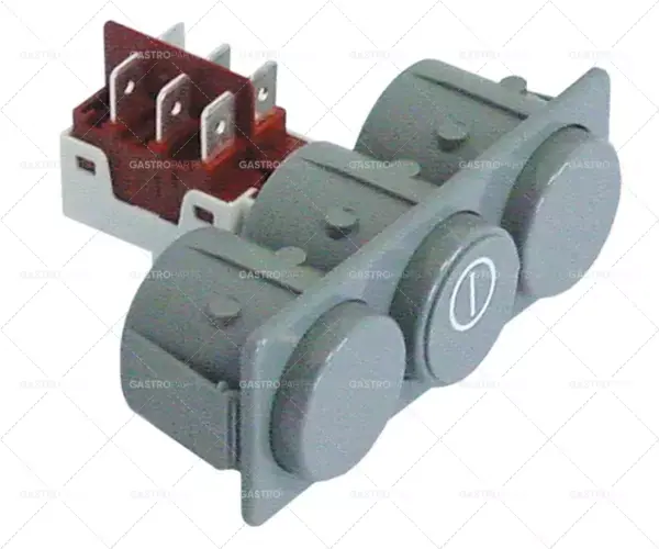 Značkový sada tlačítek montážní rozměr 28,5x77,5mm 250V 16A