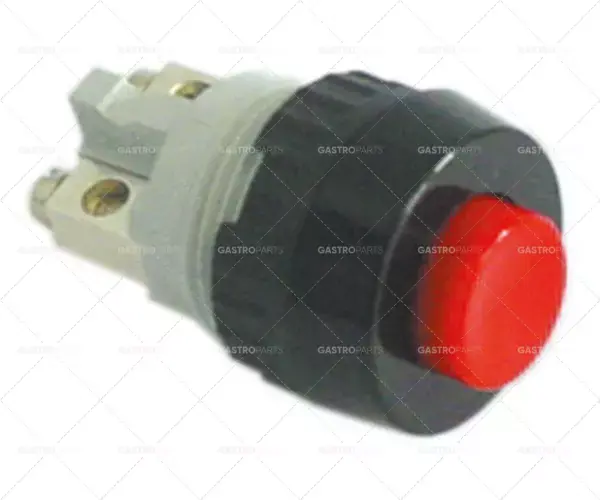 Poslední Šance momentový spínač montážní ø 15,2 mm červený 1NC 250V 0,7A připojovací šroub