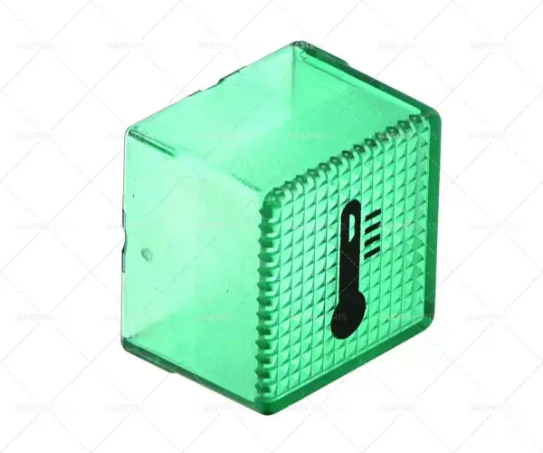 Vysoce Kvalitní Signální světlo velikost víčko 23x23mm zelená Teplota