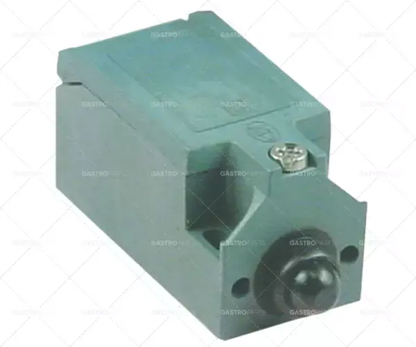 Značkový polohový spínač 230V 3A 1nc 1no D 75mm Š 31mm V 33mm hliníkový odlitek