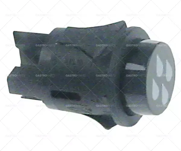 Ověřený momentové tlačítko, montážní průměr 25mm 250V 16A 1no samec 6,3mm symbol vody kulatý černý
