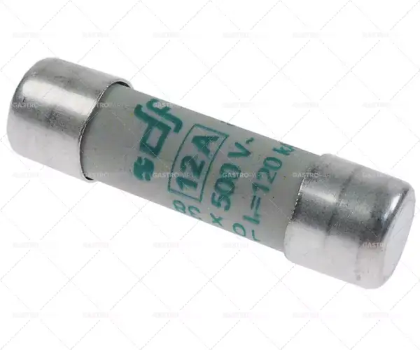 jemná pojistka, velikost ø10x38mm 12A jmenovitý proud 500V typ gg rychlé působení počet 1 ks Nakupujte Hned
