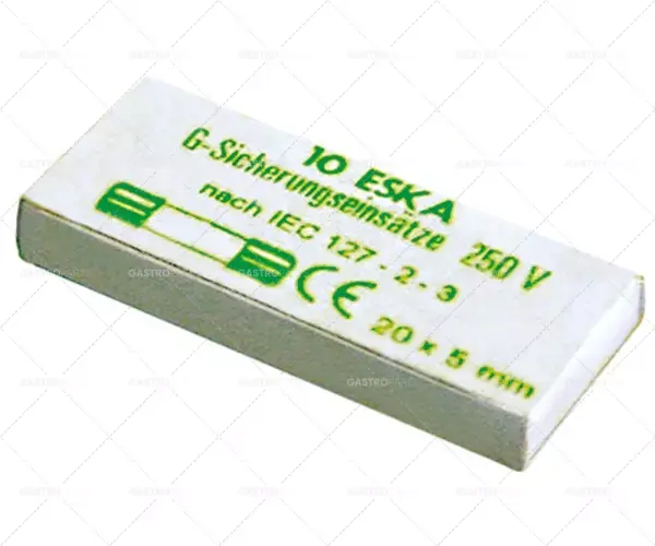 Cenově Výhodný jemná pojistka ø5x20mm 0,08A pomalu působící jmenovité napětí 250V Množství 10 ks