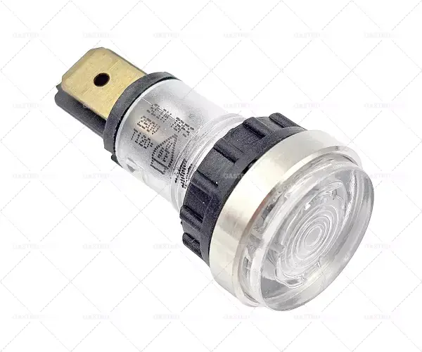 lampa signál o 12 mm 230V jasná souvislost s plochou konektor 6,3mm Horká Nabídka