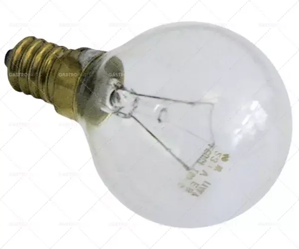 žárovka t.max. 300°C patice E14 25W 230V ø 45mm L 76mm čočka L 50mm pro troubu žárovka typ IMPORT Dokud Zásoby Vydrží