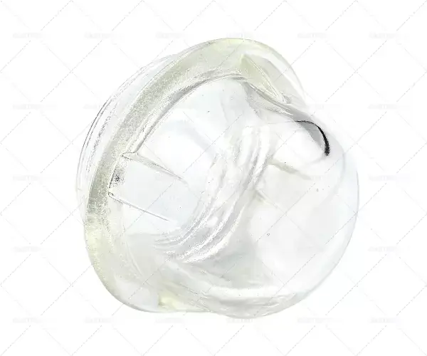 Cenově Výhodný skleněný závit lampy trouby ø 44mm H 43mm ø 54mm tvrdé sklo temp.-resist. 350°C