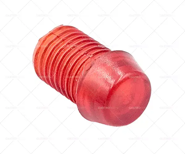 kryt signálky červený VPE 1 ks o 6mm Autentický
