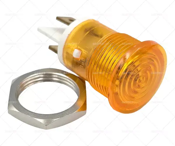 lampa signál o 16 mm 230 žlutá Připojení plochá zástrčka 6,3 mm Odeslání Ihned
