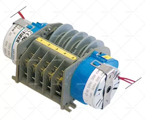 Super Cena časovač FIBER P25 motory 2 komory 5doba provozu 6s / 2min 230V