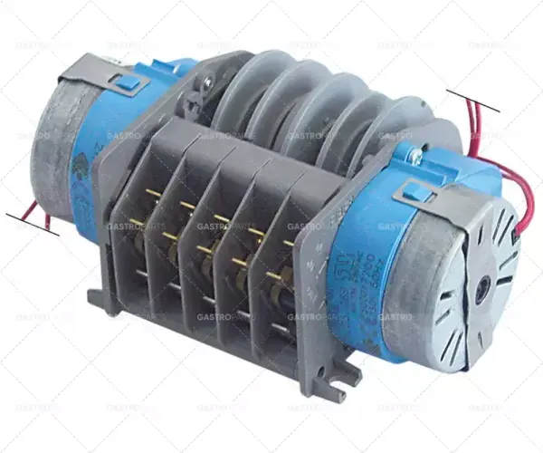 Oblíbený časovač FIBER P25 motory 2 komory 5doba provozu 6s / 2min 230V