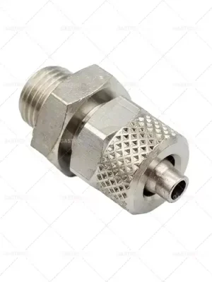 Akční Cena Vybíhání rovná trubka o 4/6 mm Závit 1/8 "z poniklované mosazi Unit 1 kus